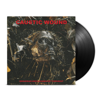 CAUSTIC WOUND Grinding Mechanism Of Torment LP BLACK [VINYL 12"]